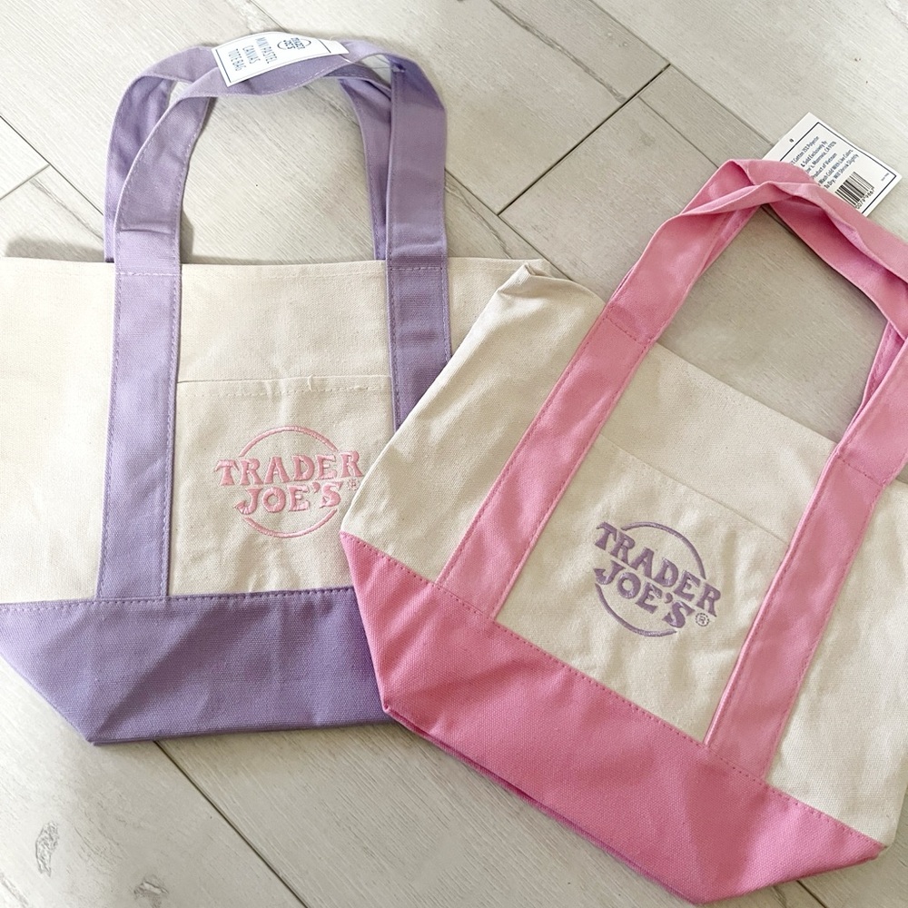 Trader Joe’s Mini Canvas Tote Bag